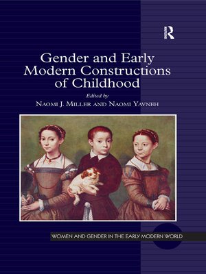 cover image of Gender and Early Modern Constructions of Childhood